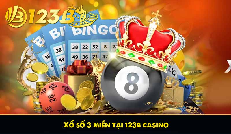 Xổ số 3 miền tại 123b casino