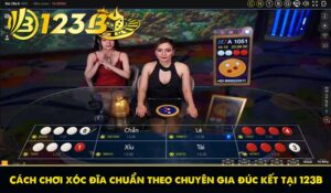 Cách chơi xóc đĩa chuẩn theo chuyên gia đúc kết tại 123B